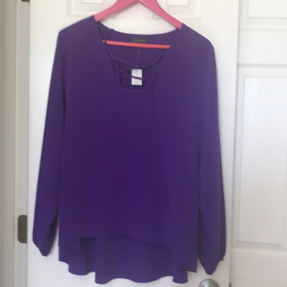 NWT Purple Blouse